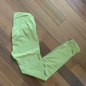 Paragon Fitwear leggings unique yellow/green